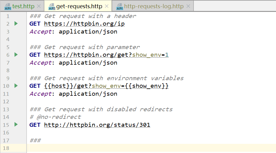 idea http client